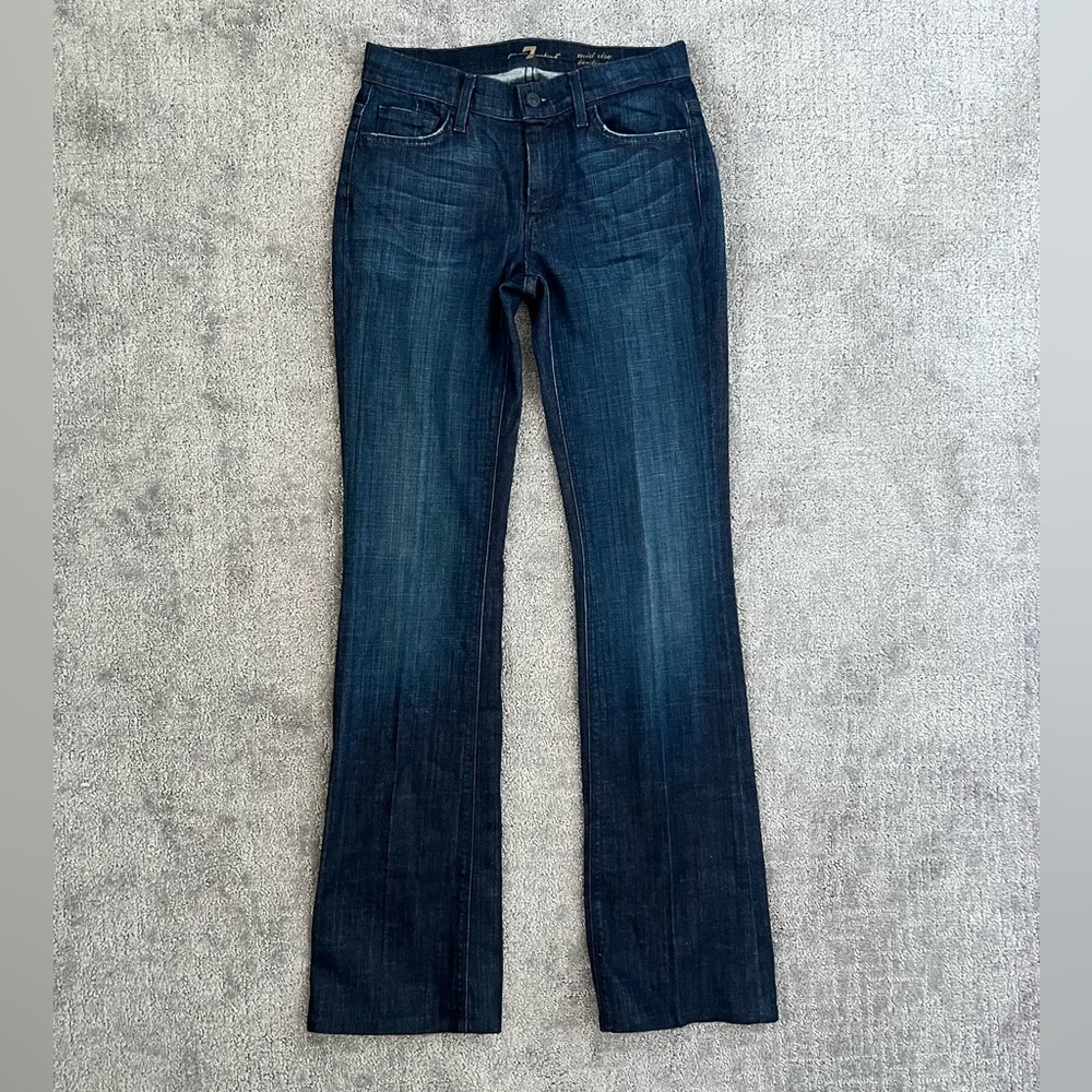 7 For All Mankind Mid Rise Bootcut Jeans